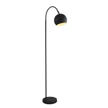 Lampadar Searchlight CALUMN metal, negru, E27 - EU88011BK