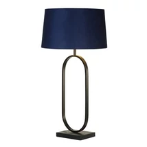 Veioza Searchlight Modish metal, textil, negru, mov, E27, 60W - EU94101AZ
