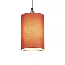 Abajur Searchlight textil, portocaliu, B22, E14, E27 - SO701900