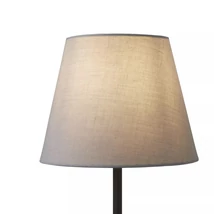 Abajur Searchlight textil, gri, B22, E14, E27 - SO701903