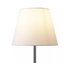 Abajur Searchlight textil, alb, B22, E14, E27 - SO701906
