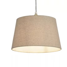 Abajur Searchlight textil, gri, B22, E14, E27 - SO701922