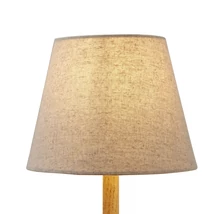Abajur Searchlight textil, gri, B22, E14, E27 - SO701924