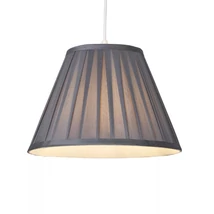 Abajur Searchlight textil, gri, B22, E14, E27 - SO701933
