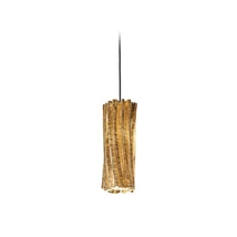 Pendul Slamp ACCORDÉON metal, Goldflex, auriu E14 - ACRSS00GLD01B00NMTEU