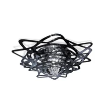 Plafoniera Slamp AURORA Plainflex, negru, E27 - AURCS00BLK00000000EU