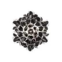 Plafoniera Slamp CLIZIA metal, Cristalflex, negru E27 - CLICM00BNM00000000EU