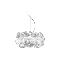 Pendul Slamp CLIZIA metal, Lentiflex, Cristalflex, fumuriu E27 - CLISS00FUM01T00000EU