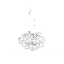 Pendul Slamp CLIZIA metal, Opalflex, alb E27 - CLISS00WHT01T00000EU