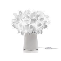 Veioza Slamp CLIZIA tehnopolimer, Cristalflex, alb E14 - CLITS00MNM00000000EU