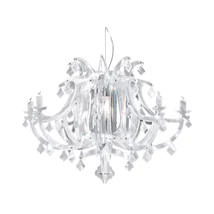 Pendul Slamp GINETTA metal, Lentiflex, transparent E27 - GINSM00PRS01T00000EU