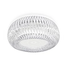 Plafoniera Slamp KALATOS metal, tehnopolimer, Lentiflex, transparent E27 - KLTCM00PRS00000000EU