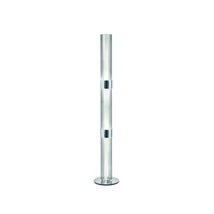 Lampadar Slamp LA LOLLO metal, Lentiflex, Cristalflex, Steelflex, argintiu, transparent E27 - LALFM00PRS00000NMTEU