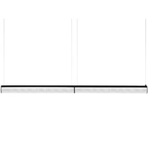 Pendul Slamp MODULA metal, tehnopolimer, Lentiflex, negru, transparent LED, 70W, 3000K, 7542lm - MODS000DPB01TDB000EU