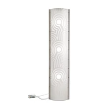 Lampadar Slamp VENTI metal, Opalflex, alb E27 - TUBFXL0VEN00000000EU