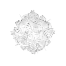 Plafoniera Slamp VELI metal, Opalflex, alb E27 - VELCM00WHT00000000EU