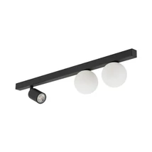 Plafoniera TK Lighting VOX metal, sticla, negru, alb, GU10+G9 - TK-10001