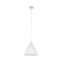 Pendul TK Lighting CONO metal, alb, E27 - TK-10008