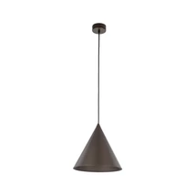 Pendul TK Lighting CONO metal, maro, E27 - TK-10037