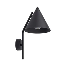 Aplica de perete TK Lighting CONO metal, negru, E27 - TK-10041