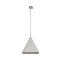 Pendul TK Lighting CONO metal, bej, E27 - TK-10056