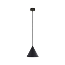 Pendul TK Lighting CONO metal, negru, E27 - TK-10058
