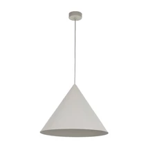 Pendul TK Lighting CONO metal, bej, E27 - TK-10061