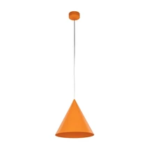 Pendul TK Lighting CONO metal, portocaliu, E27 - TK-10064