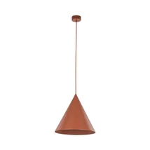 Pendul TK Lighting CONO metal, caramiziu, E27 - TK-10065