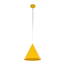 Pendul TK Lighting CONO metal, galben, E27 - TK-10066