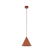 Pendul TK Lighting CONO metal, caramiziu, E27 - TK-10076