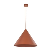 Pendul TK Lighting CONO metal, caramiziu, E27 - TK-10089