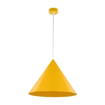 Pendul TK Lighting CONO metal, galben, E27 - TK-10090