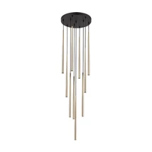 Pendul TK Lighting PIANO metal, auriu,  G9 - TK-10118