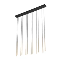 Pendul TK Lighting PIANO metal, auriu, negru,  G9 - TK-10119