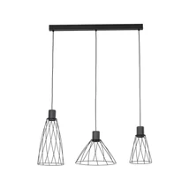 Pendul TK Lighting MODESTO metal , negru, GU10 - TK-10149