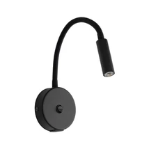 Aplica de perete TK Lighting LAGOS metal, negru, G9 - TK-10200