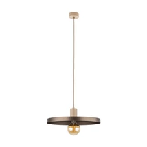 Pendul TK Lighting SILA metal, maro, E27 - TK-10758