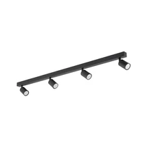 Plafoniera TK Lighting NEX metal, negru, GU10 - TK-10792