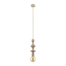 Pendul TK Lighting TOWER metal, bej, E27 - TK-10870