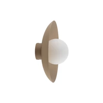 Aplica de perete TK Lighting SLATE metal, sticla, bej, G9 - TK-10936