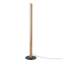 Lampadar TK Lighting TEO metal, lemn, plastic, negru, maro, LED, 13W, 3000K, 2147 Lm - TK-1391