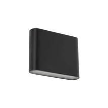 Aplica de perete de exterior TK Lighting ARWENA metal, negru, LED, 3W, 3000K, 360 Lm, IP54 - TK-18184