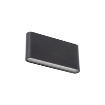 Aplica de perete de exterior TK Lighting ARWENA metal, negru, LED, 6W, 3000K, 680 Lm, IP54 - TK-18185