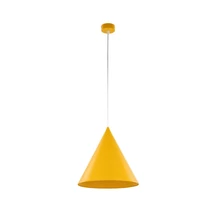 Pendul TK Lighting CONO metal, galben, E27 - TK-3281