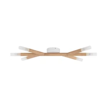 Aplica de perete TK Lighting NOBLE metal, lemn, sticla, maro, G9 - TK-4525
