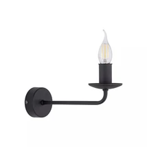 Aplica de perete TK Lighting LIMAL metal, negru, E14 - TK-4611
