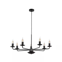Candelabru TK Lighting LIMAL metal, negru, E14 - TK-4613