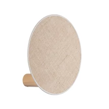 Aplica de perete TK Lighting PULSE lemn, textil, maro, E27 - TK-4814