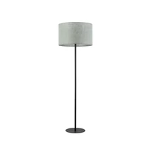 Lampadar TK Lighting EARTH metal, textil, negru, verde, E27 - TK-5476